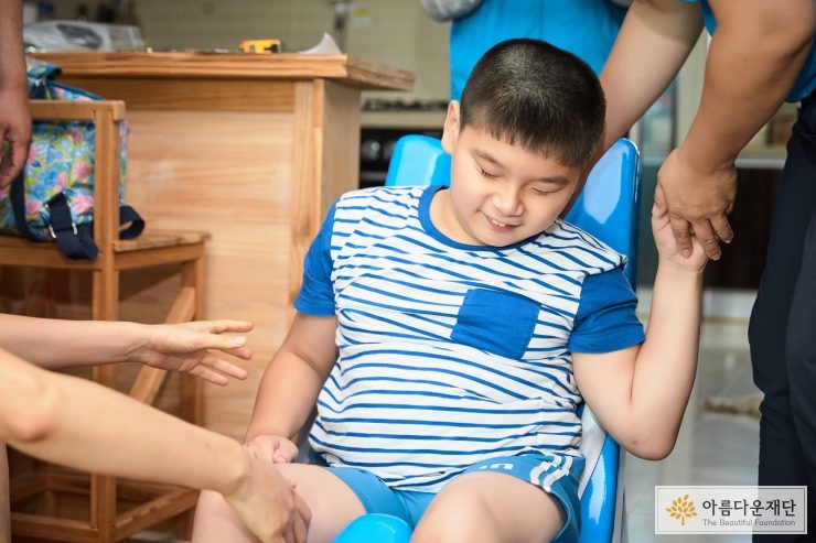 장애아동청소년 맞춤형 보조기구 지원사업 선정아동