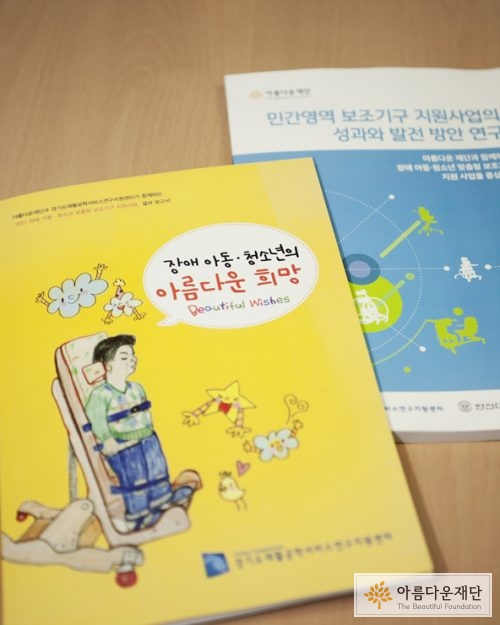 2017 장애아동청소년 맞춤형 보조기구 지원사업