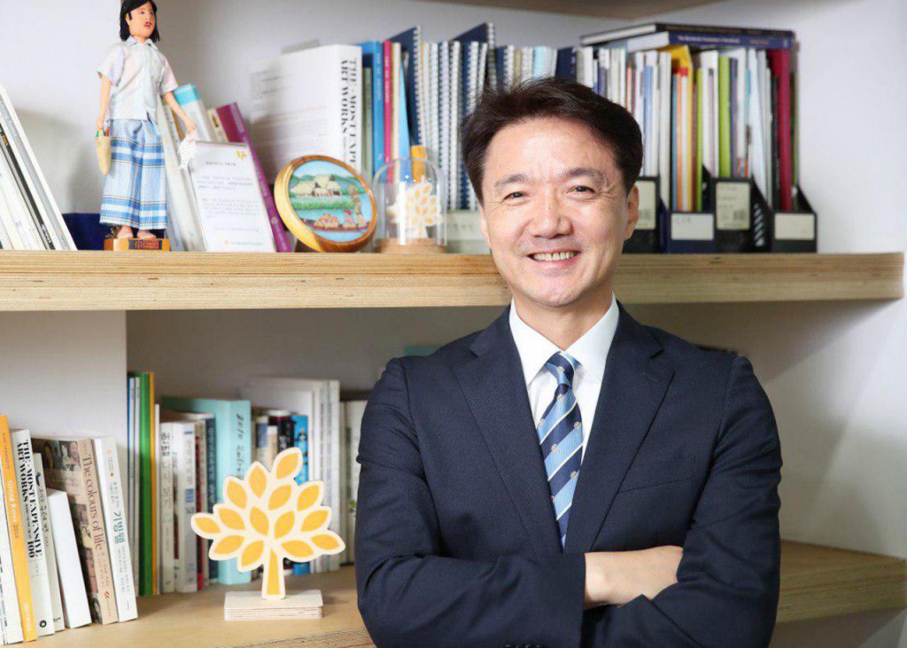 권찬 아름다운재단 사무총장이 4일 취임식을 갖고 정식 취임했다.