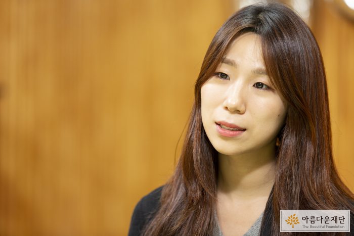 권보람 (상계초등학교 지역사회교육전문가) 인물 사진입니다.