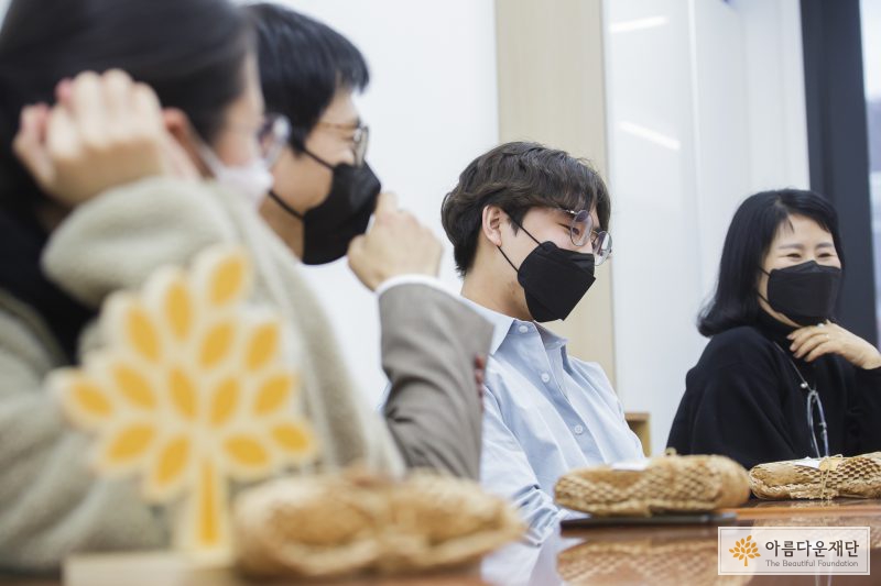이재희, 이영열, 이재용, 홍미영 가족기부자(왼쪽부터)