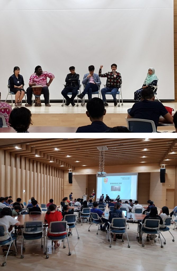 6월 23일 수원이주민영화제 난민의 날 토크쇼 [사진출처 : 수원이주민센터]