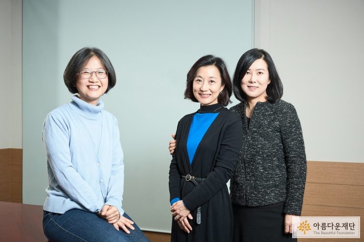 정선욱, 김선숙, 안재진 연구원