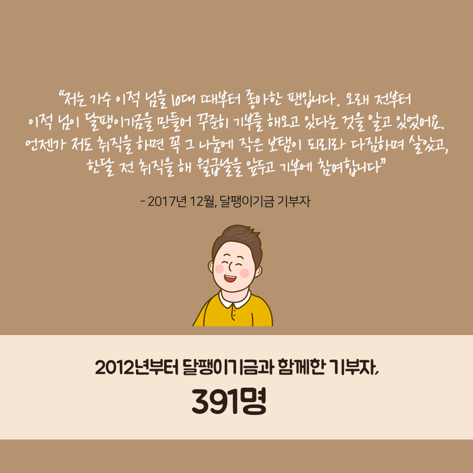 달팽이기금 이야기