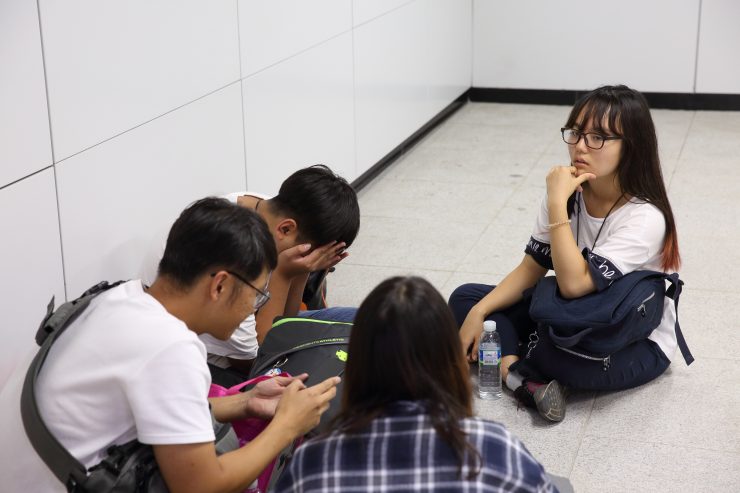 지갑이 분실된 것을 알아차린 (절망적인) 순간