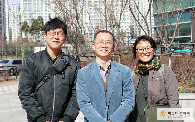 유평화 간사, 신연동 기부자, 최지은 간사