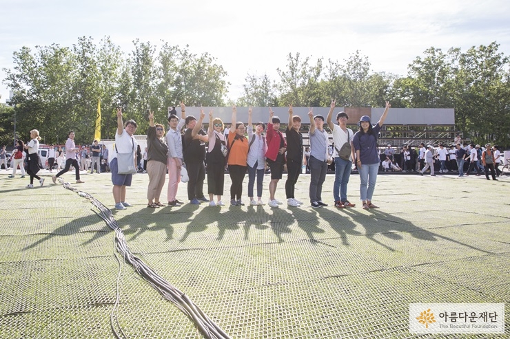 '6.10 민주난장'에 참가한 스무살학교