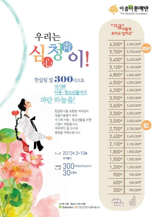 새로운 버전의 심청이 포스터