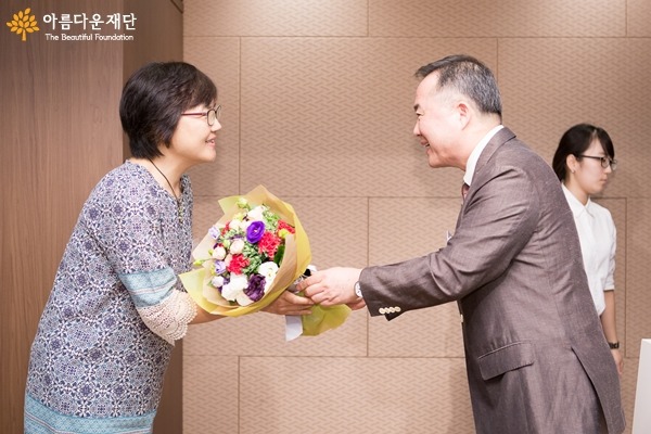 윤정숙 상임이사님, 참으로 감사했습니다